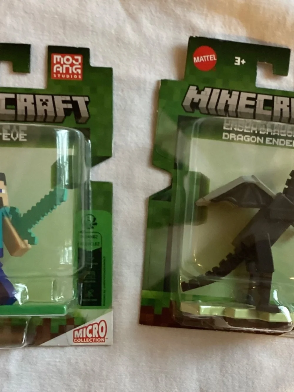 Magnetic Pixel Building Blocks Sealed Figures Minecraft Steve Dragon Ender Book